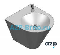 Настенный питьевой фонтанчик AFO 05 AZP Brno Чехия (фото, схема)